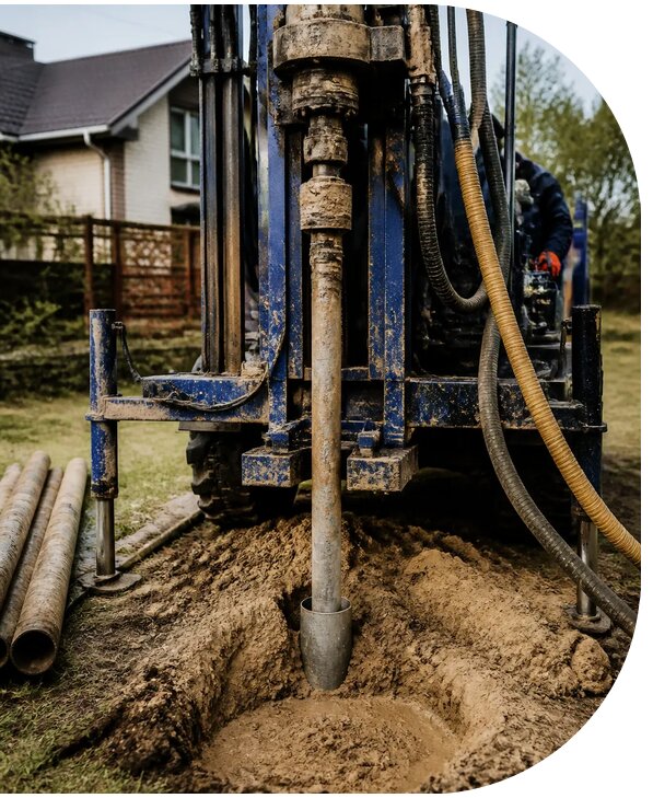 Бурение скважины на песок для частного дома в Перми
