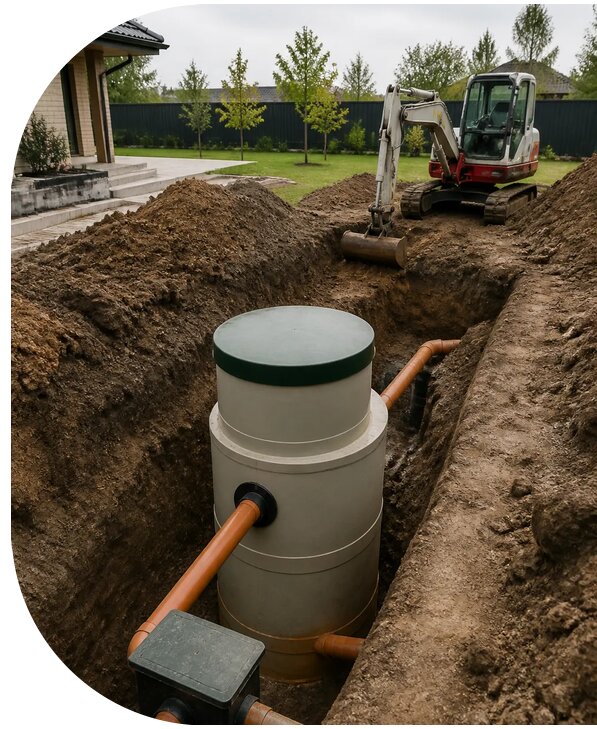 Монтаж септика для частного дома в Перми от 48200 р. | АПаруса-Прм
