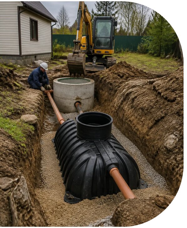 Профессиональная замена септика в Перми под ключ с гарантией